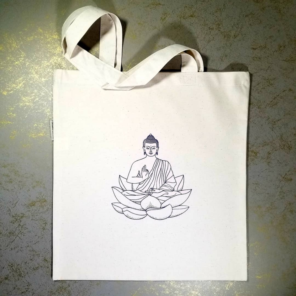 Buddha Yoga Tote